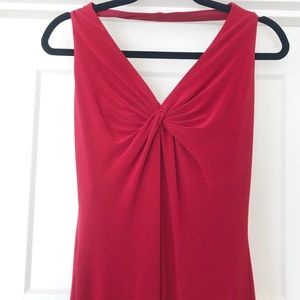 Vintage Red  halter dress